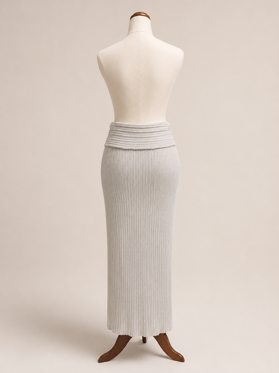 Folded Knitted Skirt