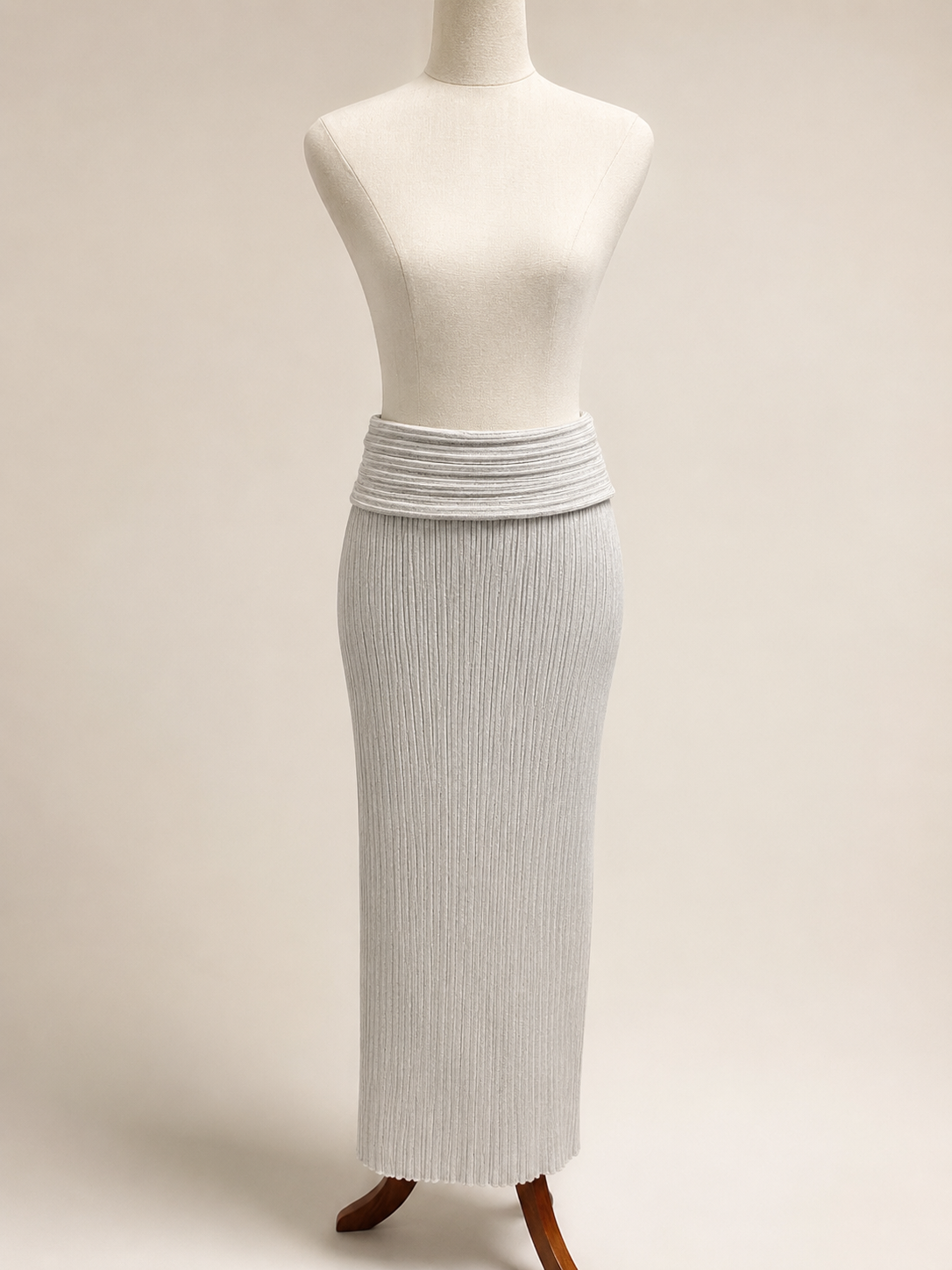 Folded Knitted Skirt